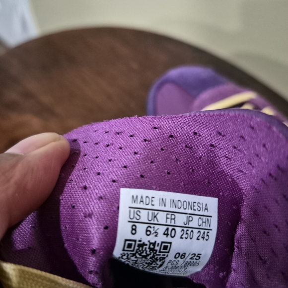 Adidas SL 72 OG Women's Purple Sneakers JQ8376 Size 8 - Picture 7 of 7